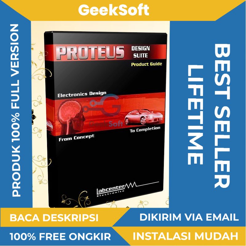 Jual Proteus 8 Professional PCB Design Pro - desain PCB profesional