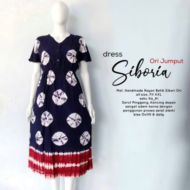 Jual Dress Jumputan Natalia | Shopee Indonesia