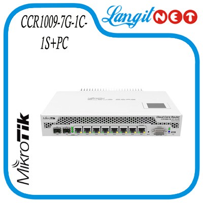 Jual MIKROTIK CCR1009 7G 1C 1S PLUS PC CLOUD CORE ROUTER | Shopee Indonesia