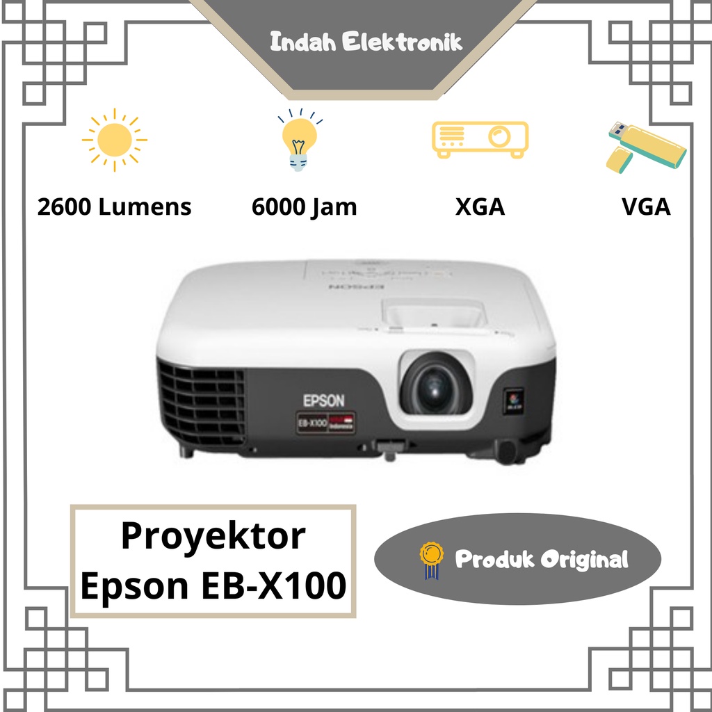 Jual Proyektor Epson EB X100 Shopee Indonesia