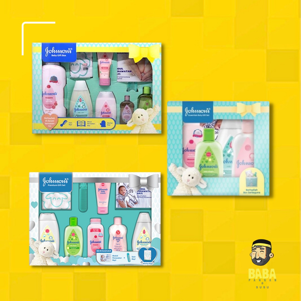 Jual Johnsons Baby Starter Kit Baby Gift Box Essensial Set Premium Gift