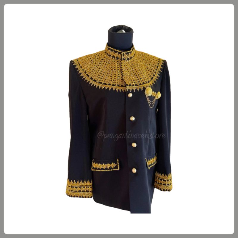 Jual Satu Set Baju Adat Aceh Laki-Laki/Baju Pengantin Aceh Laki-Laki