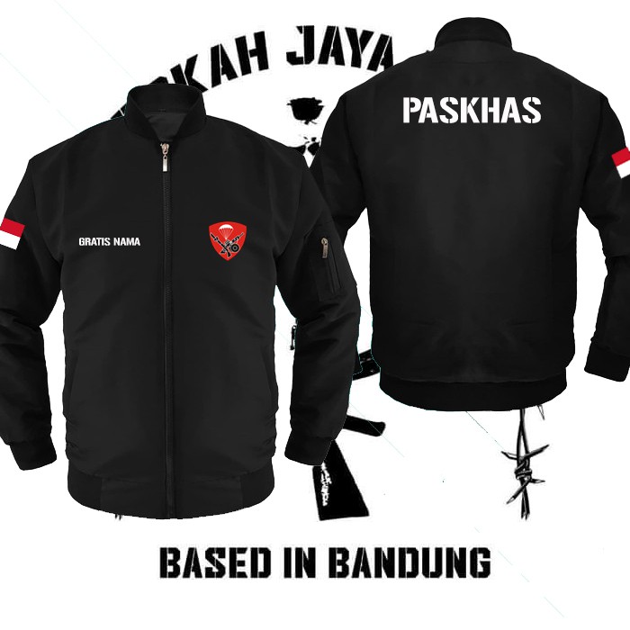 Jual JAKET-BOMBER PASKHAS (TNI AU) | Shopee Indonesia