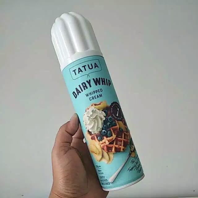 Jual Tatua Whipping Cream Aerosol 250 Gr Khusus Gosend Whipcream Shopee Indonesia 0499