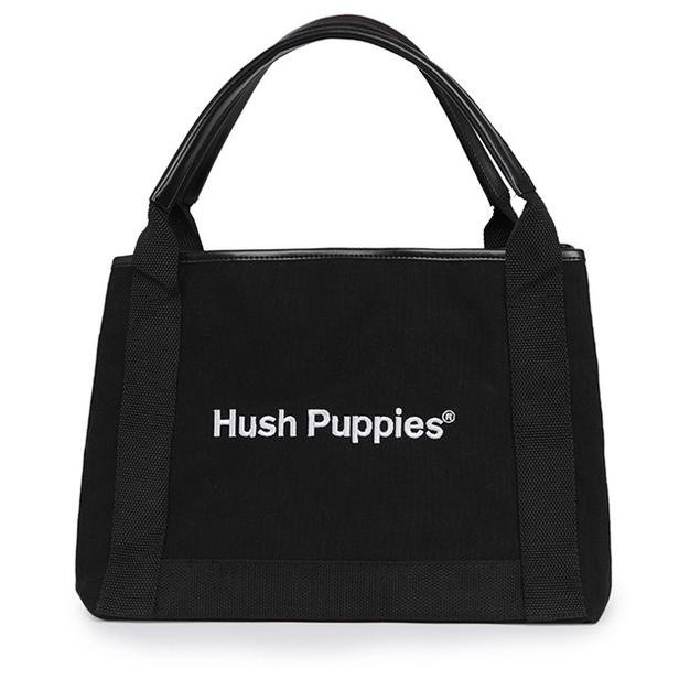 Jual Hush Puppies Canvas Tote Bag In Black Special Shopee Indonesia