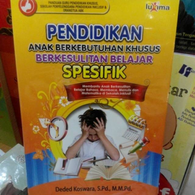 Jual Pendidikan Anak Berkebutuhan Khusus Berkesulitan Belajar Spesifik ...