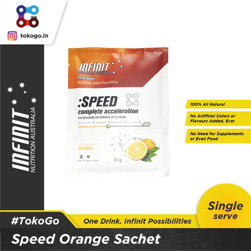Jual INFINIT :SPEED complete acceleration - ORANGE (SACHETS) | Shopee ...