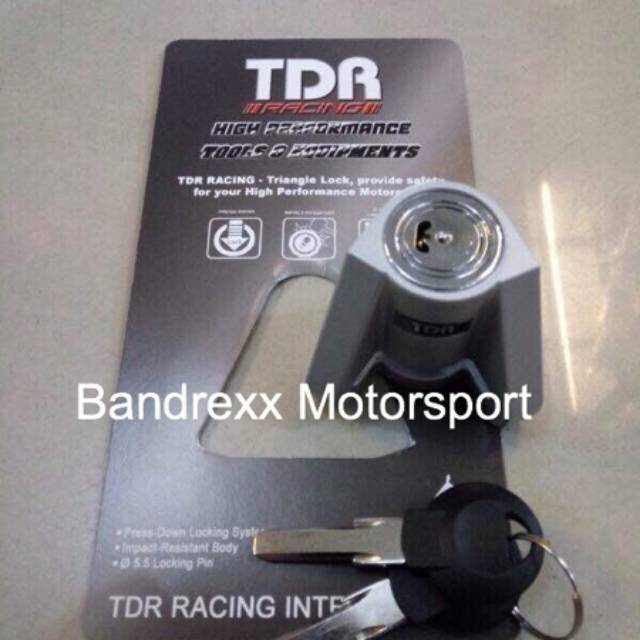 Jual Gembok TDR-Disc Lock Universal Xmax-Nmax-Aerox 155- PCX 150- R15 ...