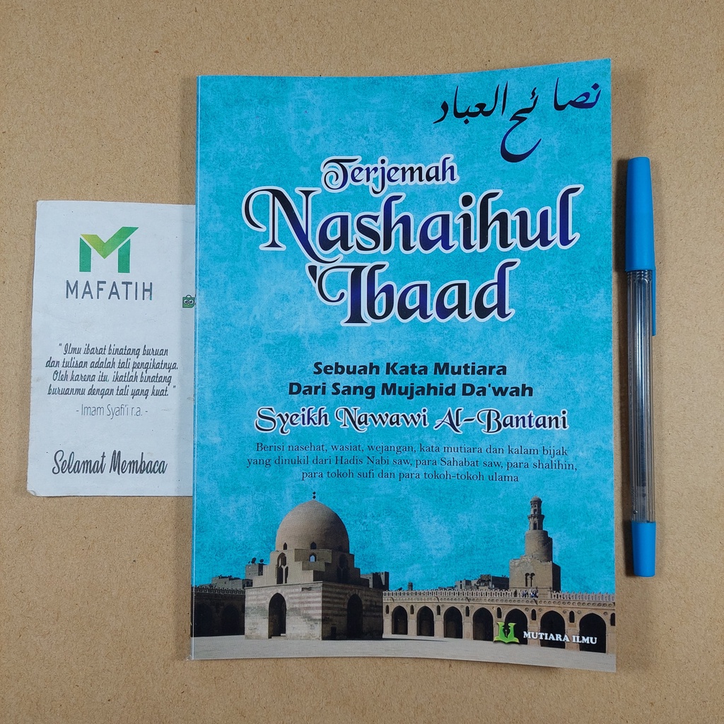 Jual Buku Terjemah Kitab NASHAIHUL IBAD (MUTIARA ILMU) Nashoihul ...