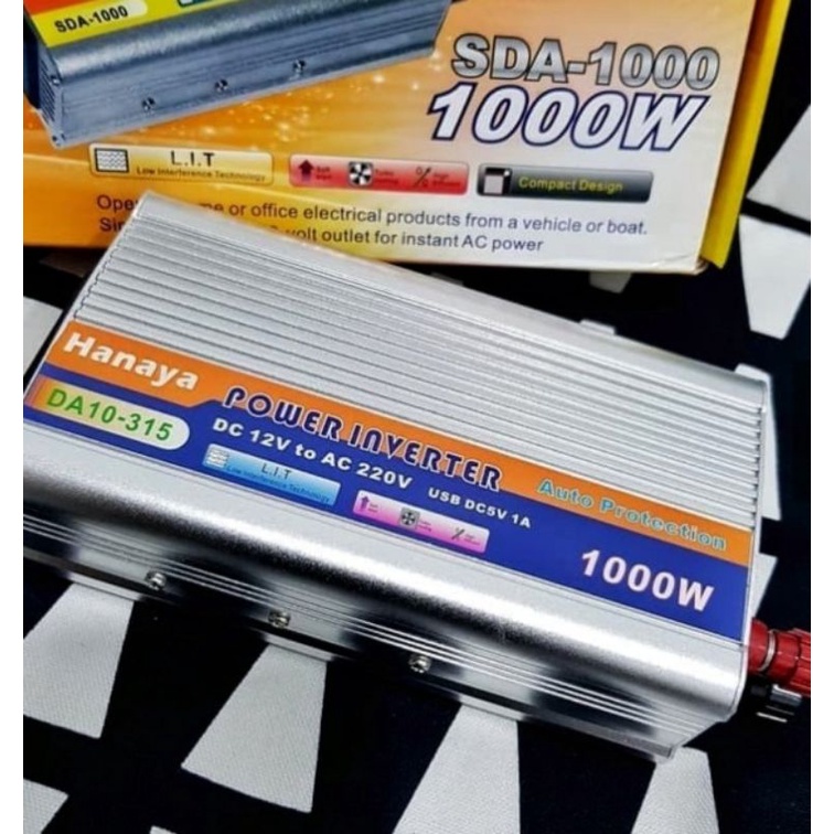 Jual POWER INVERTER 1000W DAN 500W/POWER INVERTER ORIGINAL BERGARANSI