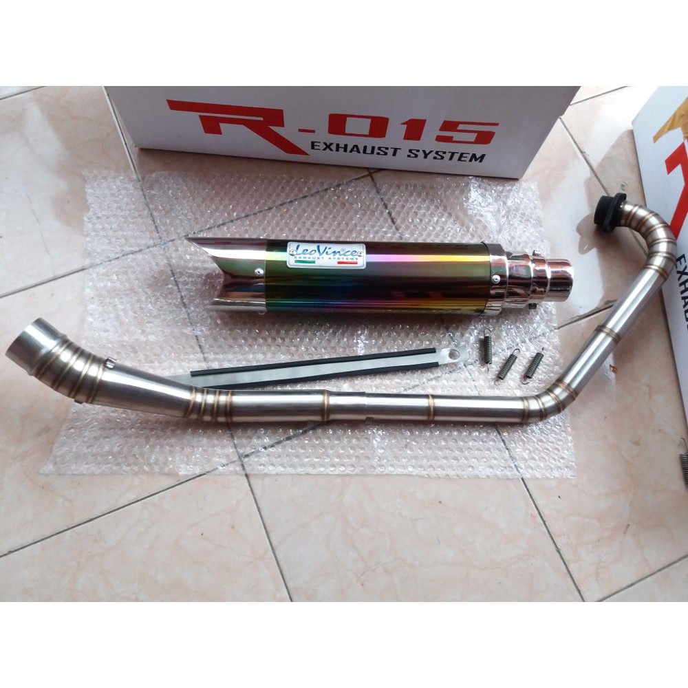 Jual Knalpot Leovince Salmon Series Full Set For Yamaha R15 - NVA - NVL ...