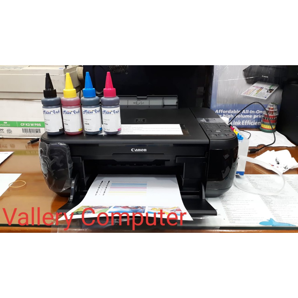 Jual Printer Canon Pixma Mp287 Infus Tabung Sekat 4 Warna Shopee Indonesia 7314