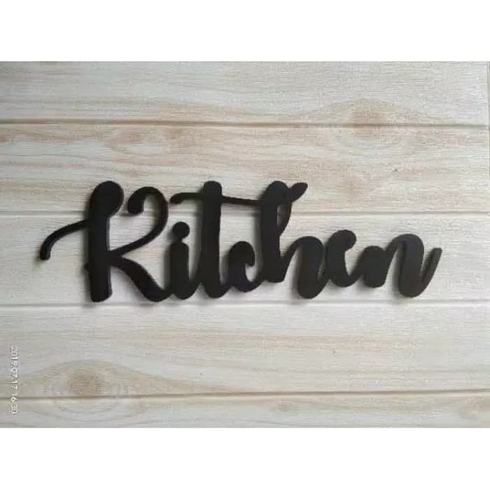 Jual Mars_Venus - Tulisan Kitchen Huruf Kayu Hiasan Dinding Dapur - 20 ...