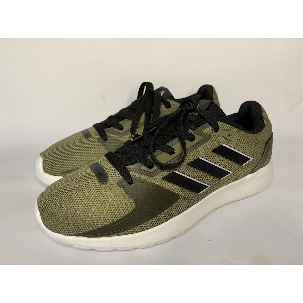 Adidas cloudfoam army green on sale