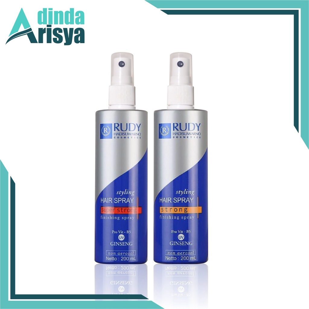 Jual Rudy Hadisuwarno Styling Hair Spray Strong & Super Strong 200ml ...