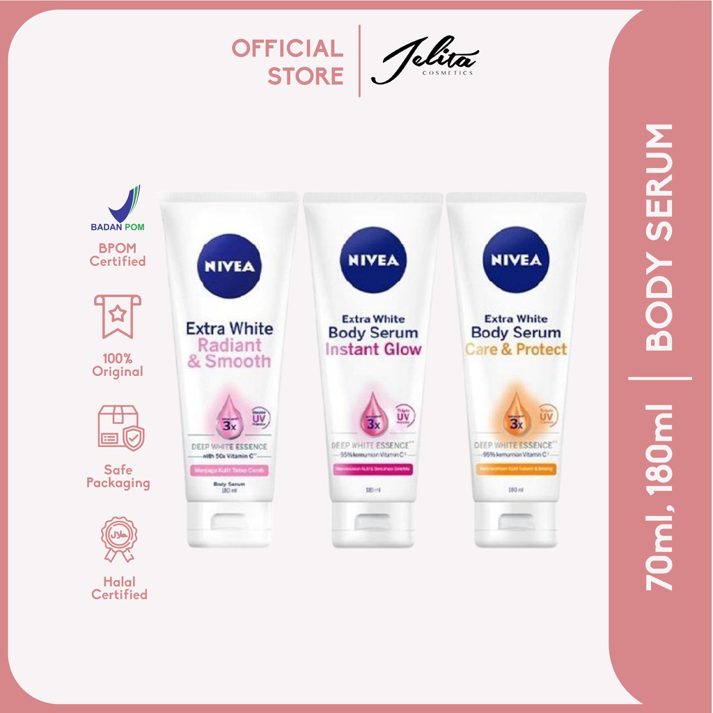 Jual Nivea Extra White Body Serum Ml Shopee Indonesia