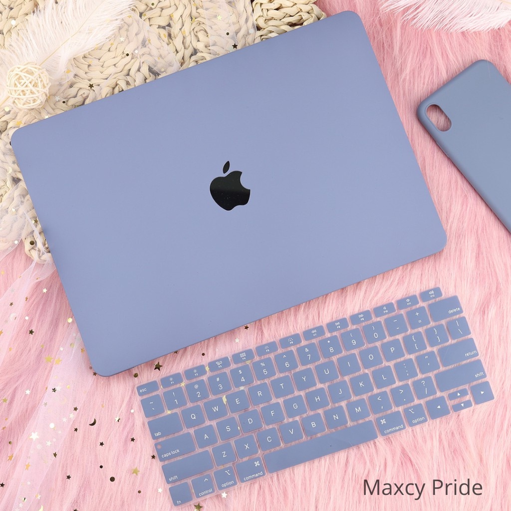 Jual Premium Macbook Case Pastel Lavender Blue Casing mac book With