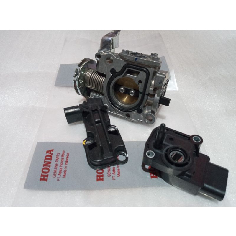 Jual throttle body set body carbu pcx sensor tps sensor iacv throttle ...