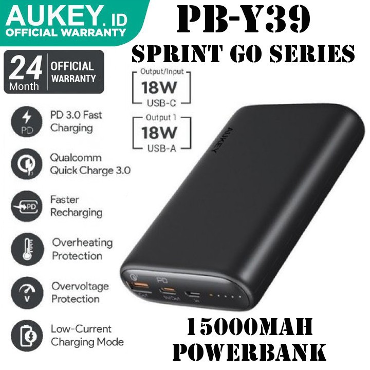 AUKEY PB-Y39 15000mAh PowerBank