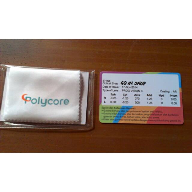 Jual Lensa Progressive Polycore | Shopee Indonesia