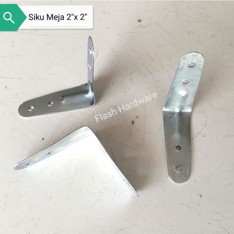 Jual Siku rak sudut meja galvanis 2