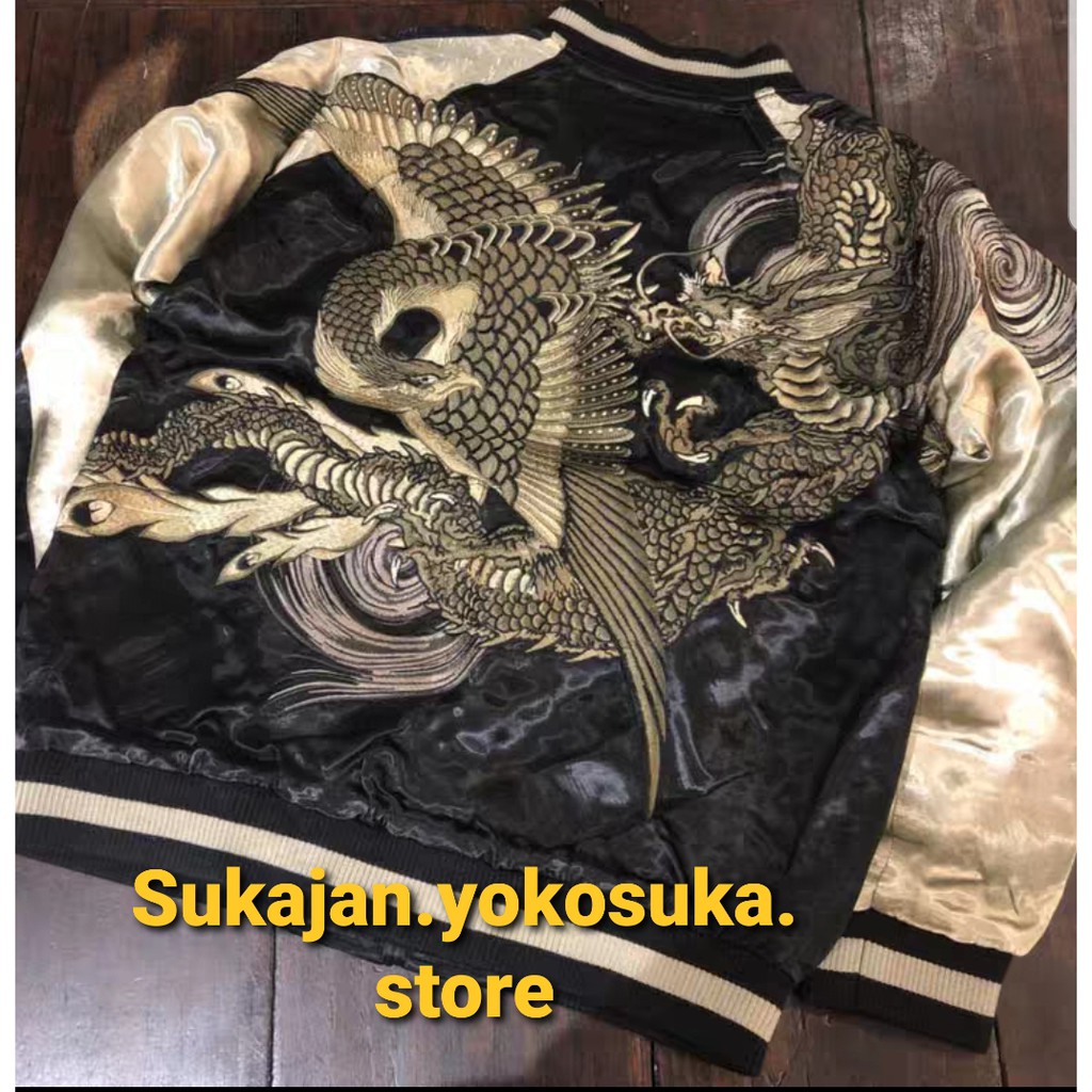 Jual Sukajan Yokosuka longfeng Japanese style jacket | Shopee Indonesia