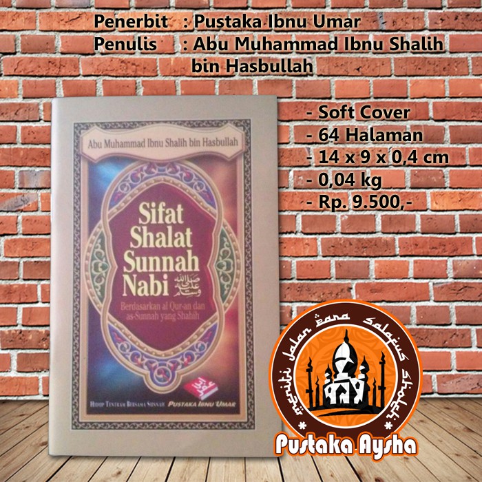 Jual Sifat Shalat Sunnah Nabi Shallallahu Alaihi Wa Sallam - PIU ...