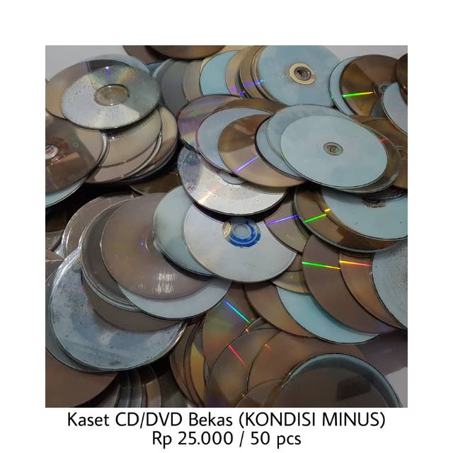 Jual Kaset CD / DVD Bekas (KONDISI MINUS) | Shopee Indonesia