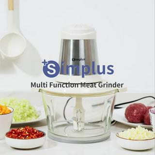 Jual Simplus Chopper Blender 2L Penggiling Daging Bumbu Cabai Serbaguna ...