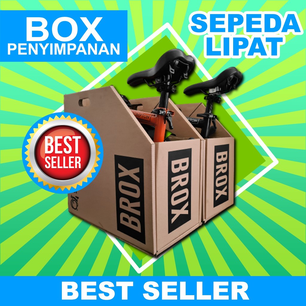 Jual Box Sepeda Lipat Non Kayu Holding Box Sepeda Lipat Tempat Sepeda ...