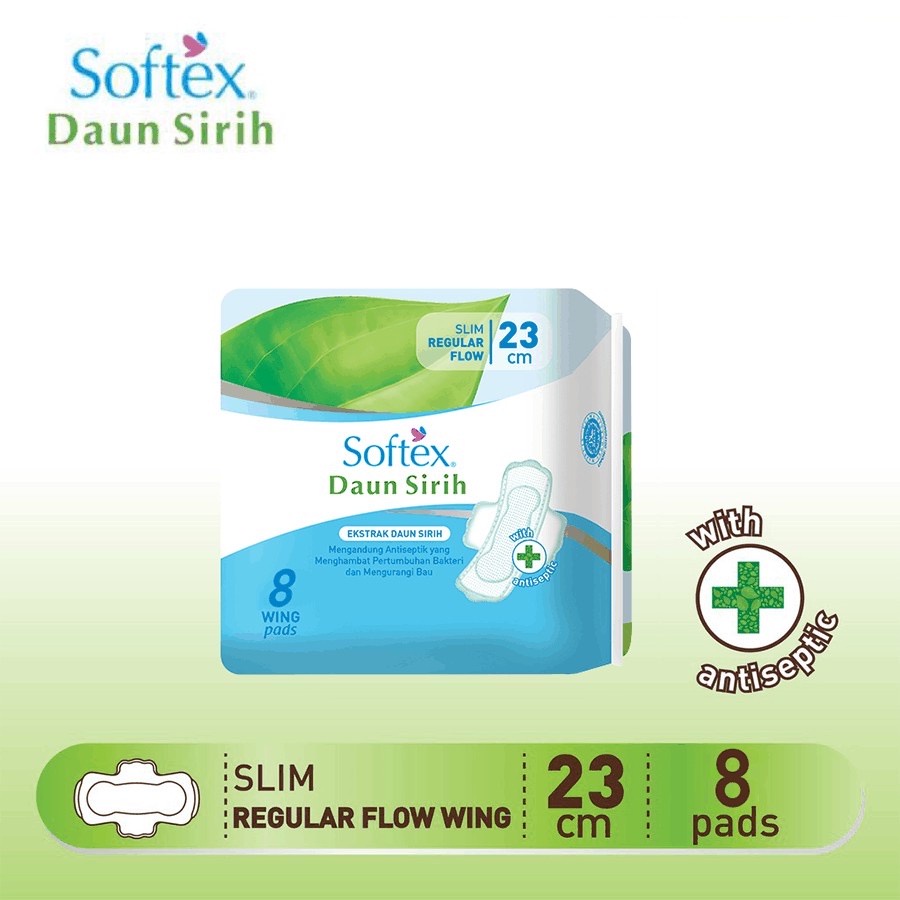 Jual Softex Daun Sirih Slim Regular Flow Cm Shopee Indonesia