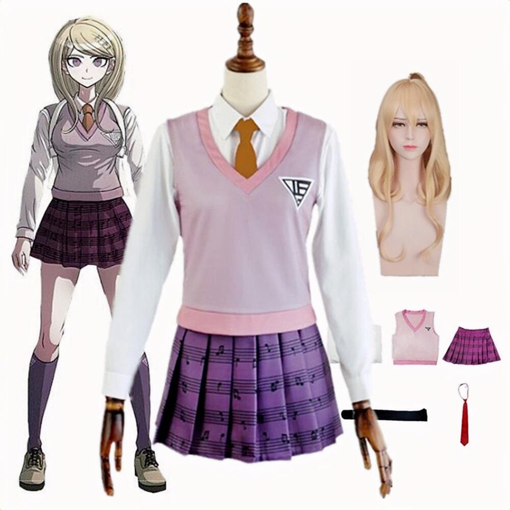 jual-anime-danganronpa-kaede-akamatsu-dress-uniforms-set-cosplay