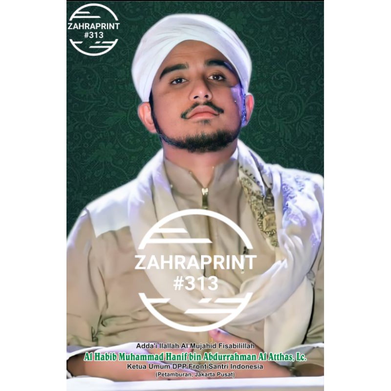 Jual Poster Habaib Foto Al Habib Hanif bin Abdurrahman Al Atthas & HRS ...