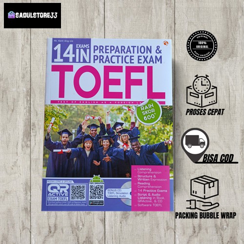 Jual Buku Tes Toefl Toeic Exams In Preparation Practice Exam Toefl Shopee Indonesia