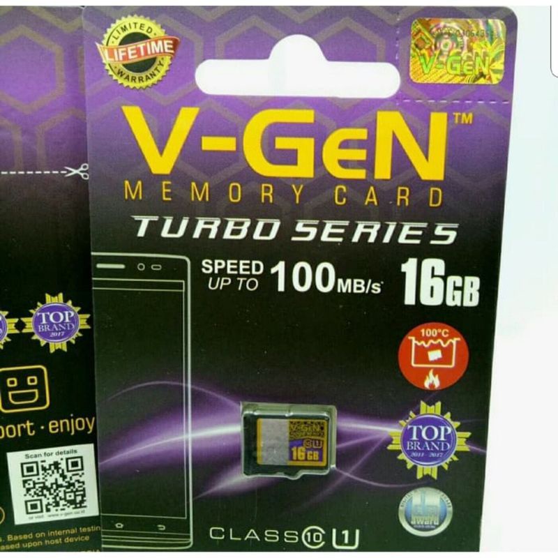 Jual Kartu Memori VGEN ORIGINAL / Memory Card V Gen ORI 16GB 32GB 64GB