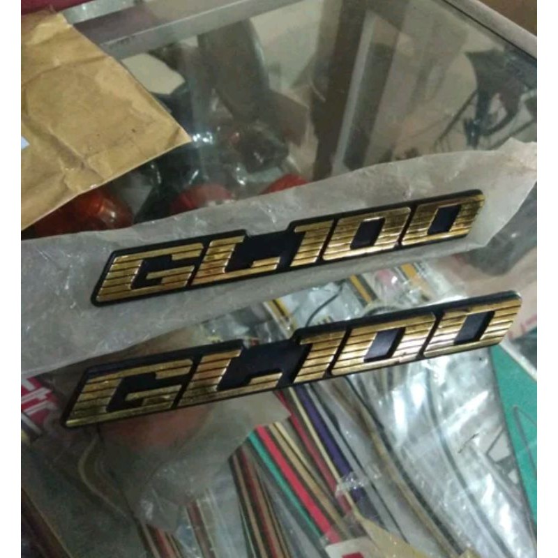 Jual Logo Emblem Embelem Eblem Cover Box Dop Aki Honda Gl Gl