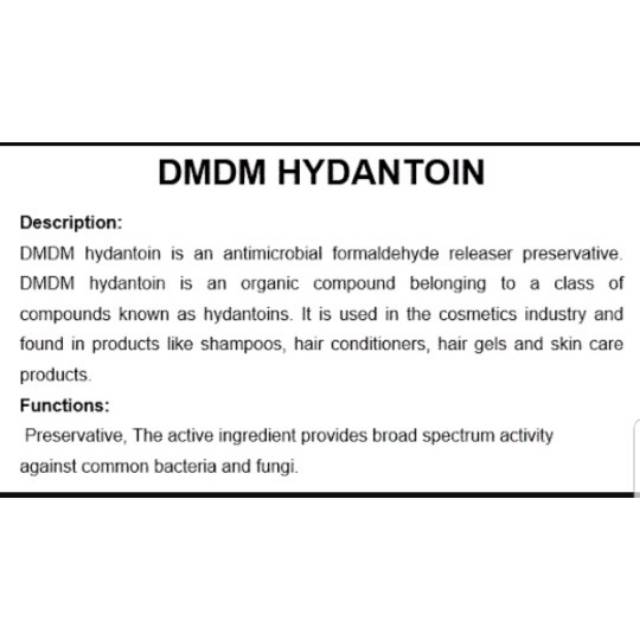Jual DMDM Hydantoin/Preservatives/Pengawet Cream/Pengawet Skincare