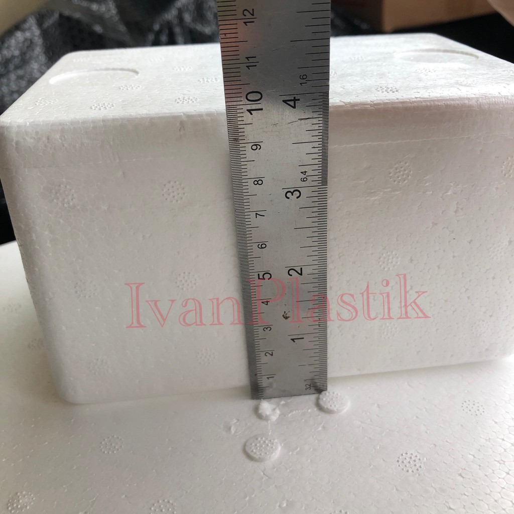 Jual STYROFOAM MINI BOX 16X11X10 IVANPLASTIK | Shopee Indonesia