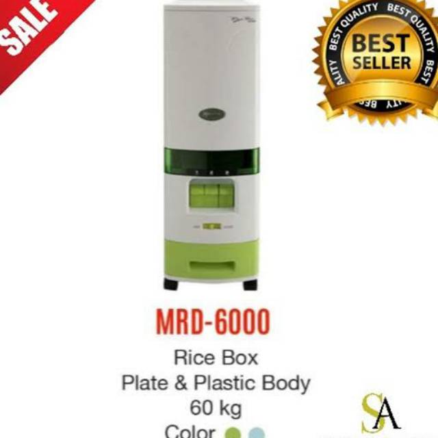 Jual Rice Box Maspion MRD-6000 (60Kg) | Shopee Indonesia