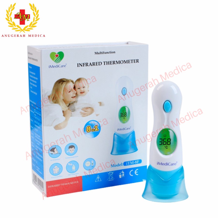Jual Thermometer Infrared Bayi Termometer Dahi Telinga Alat Cek Suhu 8