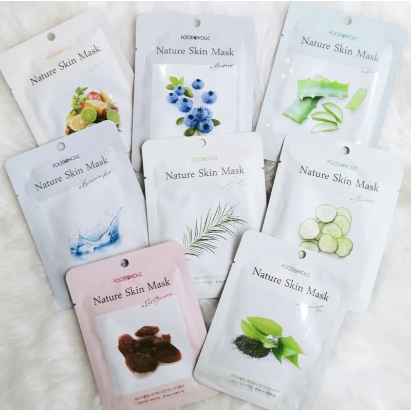 Jual Food A holic Nature Skin Mask Sheet Shopee Indonesia