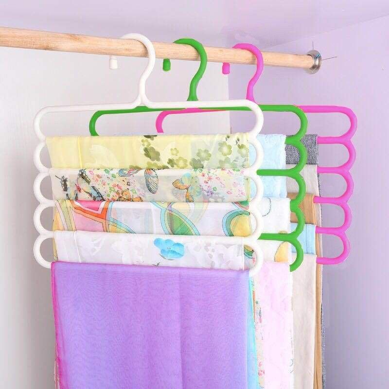 Jual Hanger hijab hanger jilbab hanger 5 susun gantungan hijab