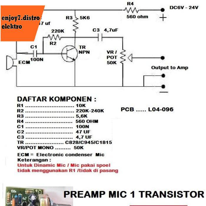 Jual Kit Preamp Mic 1 Transistor Hm005 Bishele88 Ayo Beli Shopee