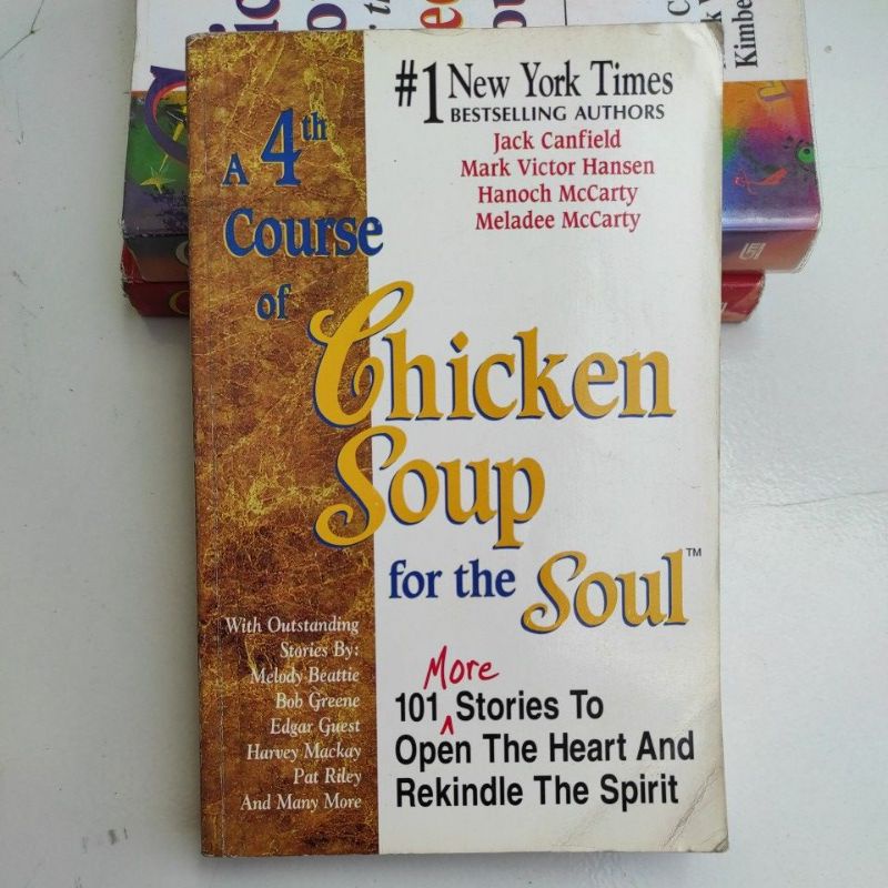 Jual Buku Import A 4 th Course Of Chicken Soup For The Soul - Jack ...