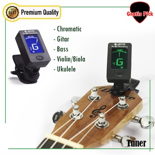 Jual Tuner Gitar Digital/Setelan Senar Gitar/Mini Clip On/Tune Guitar