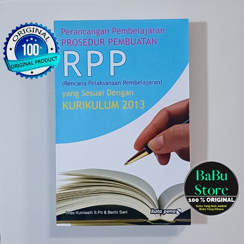 Jual Buku Perancangan Pembelajaran PROSEDUR PEMBUATAN RPP - Imas K ...