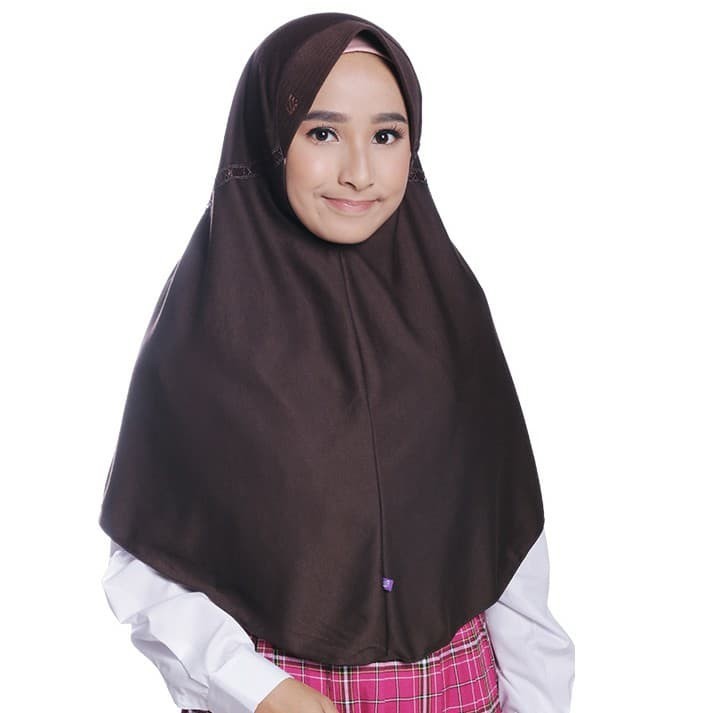 Jual Kerudung Sekolah Rabbani Instan Great Innova Warna Biru Dongker ...