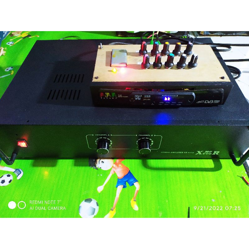 Jual power ampli 10 amper kecil ct 32 + tone control equalizer | Shopee
