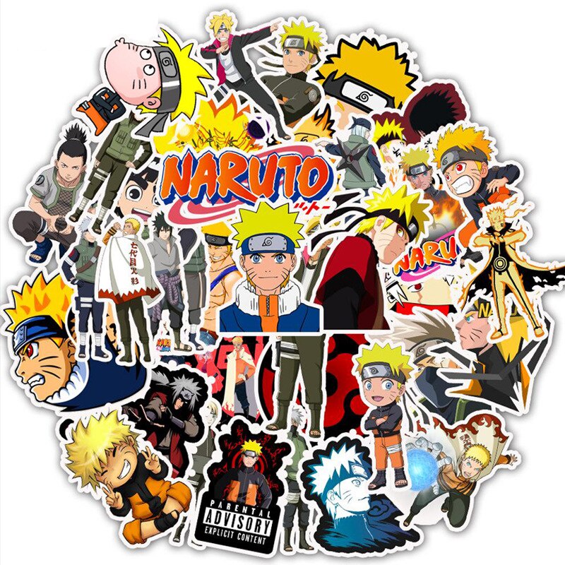Jual Naruto Sticker Pack (50pcs) Shopee Indonesia