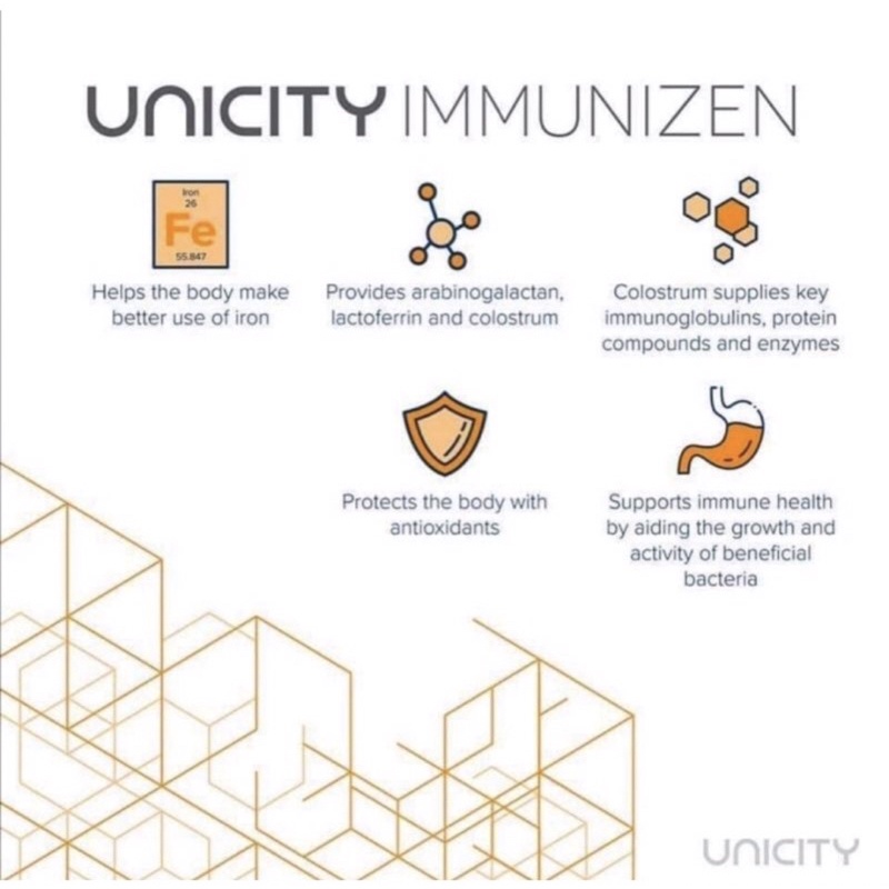 Jual UNICITY Immunizen 60kapsul (10x lebih bagus dr susu sapi) | Shopee ...
